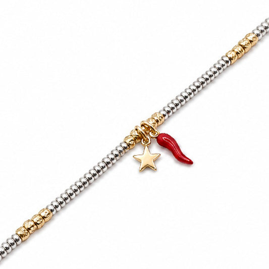 BRACCIALE BICOLORE RODIATO+ DOR