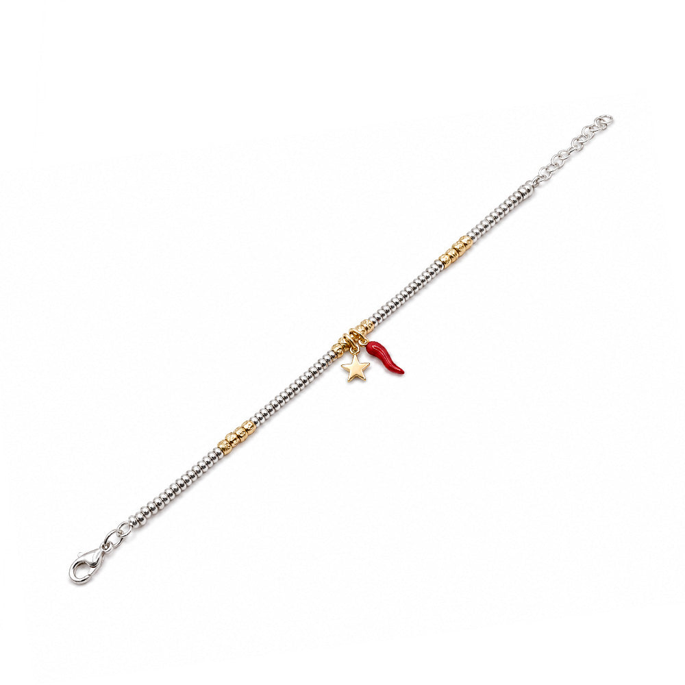 BRACCIALE BICOLORE RODIATO+ DOR