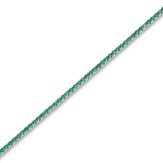 BRACCIALE RODIATO VERDE SMERALD