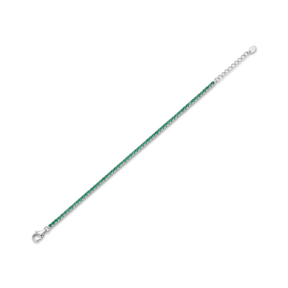 BRACCIALE RODIATO VERDE SMERALD