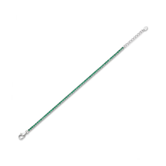 BRACCIALE RODIATO VERDE SMERALD