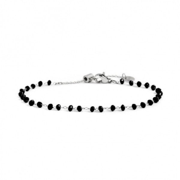 2br0057-n Bracciale con cristalli 3mm