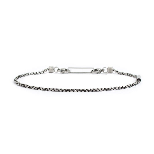 Bracciale catena box rounded 2mm