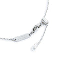 Carica l'immagine nel visualizzatore della galleria, Bracciale catena cutting cross con tre zirconi 3.5mm centrali
