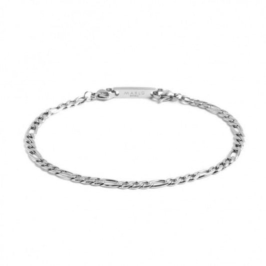 2br0062-m Bracciale con catena figaro