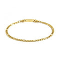 Carica l'immagine nel visualizzatore della galleria, 2br0062g Bracciale con catena figaro
