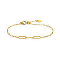 Carica l'immagine nel visualizzatore della galleria, Bracciale catena lip cable e centrale a catena cable con texture
