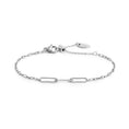 Carica l'immagine nel visualizzatore della galleria, Bracciale catena lip cable e centrale a catena cable con texture
