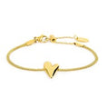 Carica l'immagine nel visualizzatore della galleria, Bracciale catena mesh con cuore irregolare
