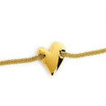 Carica l'immagine nel visualizzatore della galleria, Bracciale catena mesh con cuore irregolare
