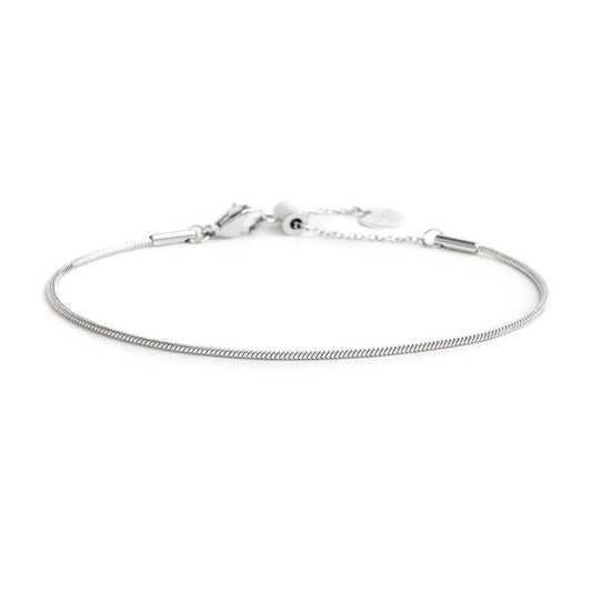 Bracciale catena snake quadrata
