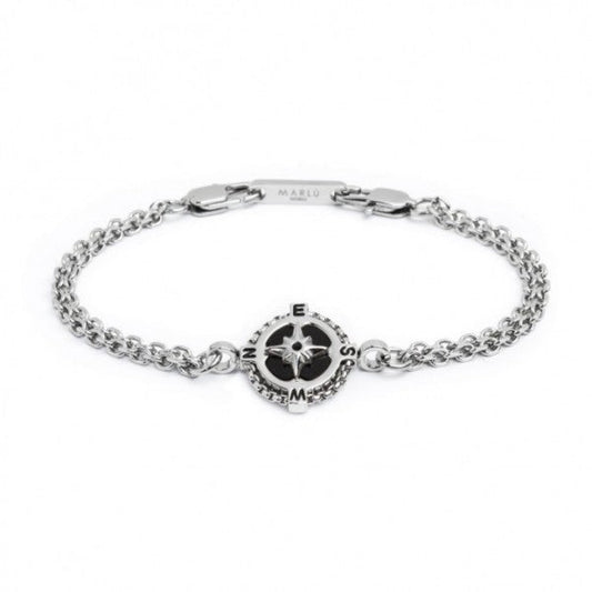 4br1819n Bracciale con rosa dei venti