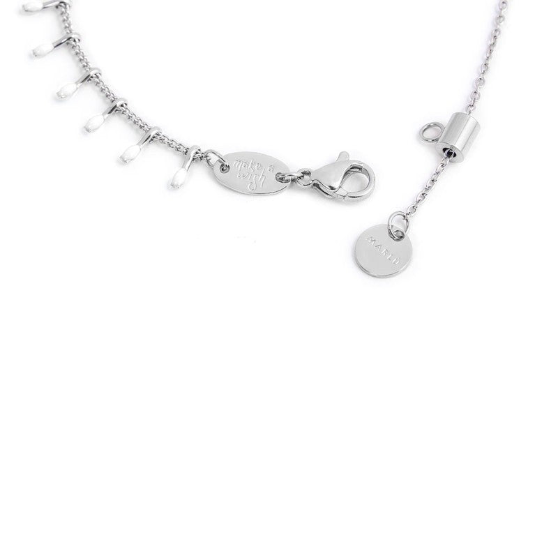 Bracciale con pendenti smaltati