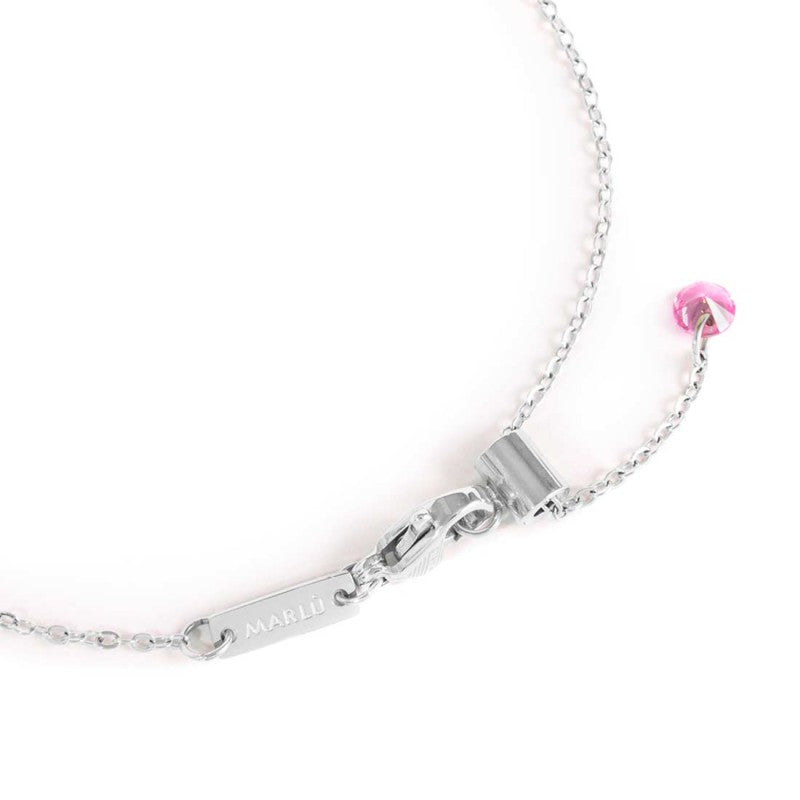 Bracciale con zirconi e smalto