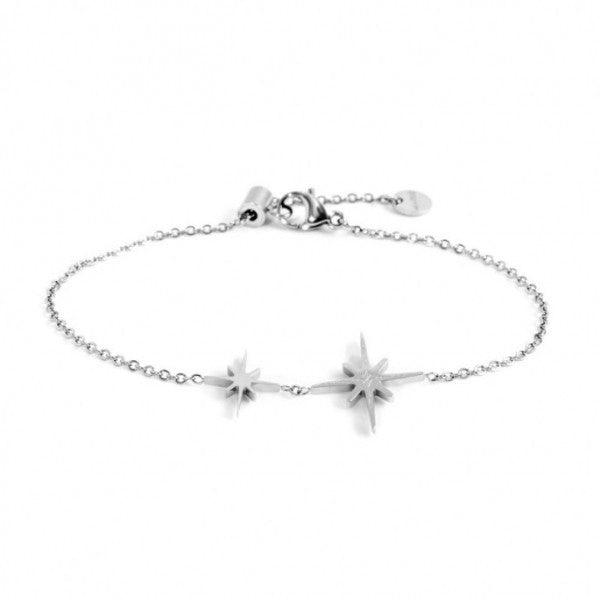 Bracciale Doppio Pendente Rosa Dei Venti  - Desidero