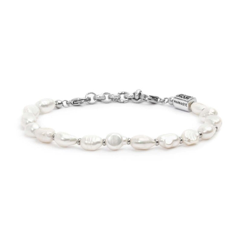 Bracciale perle di fiume masticate - Desidero