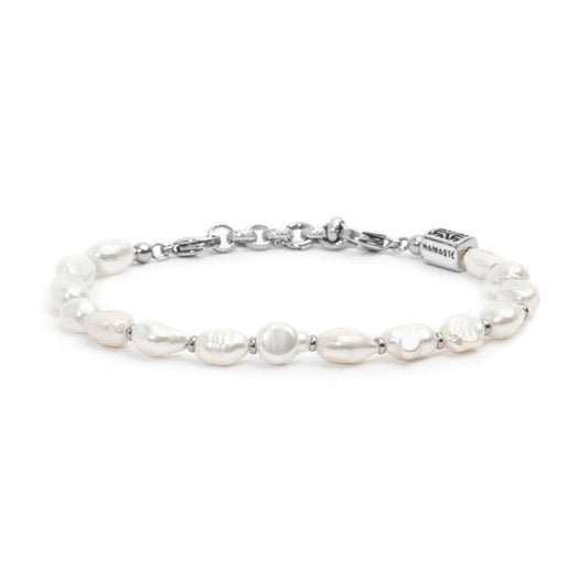 Bracciale perle di fiume masticate - Desidero