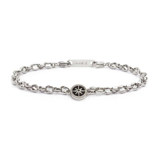 Bracciale rosa dei venti catena marine - Desidero