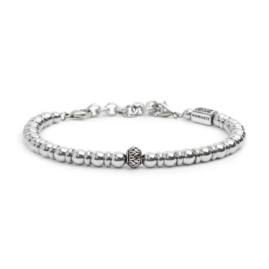 Bracciale sfere ematite 6mm - Desidero