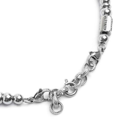 Bracciale sfere ematite 6mm - Desidero