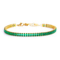 Carica l'immagine nel visualizzatore della galleria, Bracciale tennis cristalli baguette - Desidero
