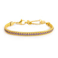 Carica l'immagine nel visualizzatore della galleria, Bracciale tennis zirconi baguette catena snake squadrata
