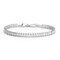 Carica l'immagine nel visualizzatore della galleria, Bracciale tennis zirconi baguette
