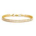 Carica l'immagine nel visualizzatore della galleria, Bracciale tennis zirconi baguette
