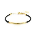 Carica l'immagine nel visualizzatore della galleria, Bracciale triplo filo con cordino cerato con tubolare centrale
