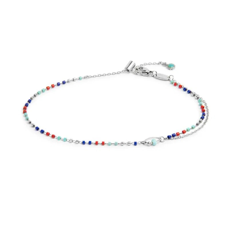 CAVIGLIERA CATENA CON MYUKI MULTICOLORE