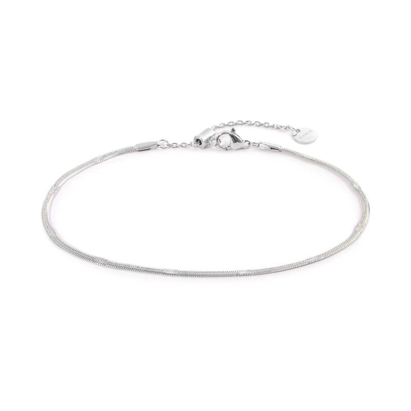 Cavigliera catena snake con decoro