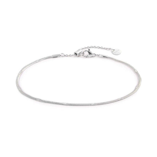 Cavigliera catena snake con decoro