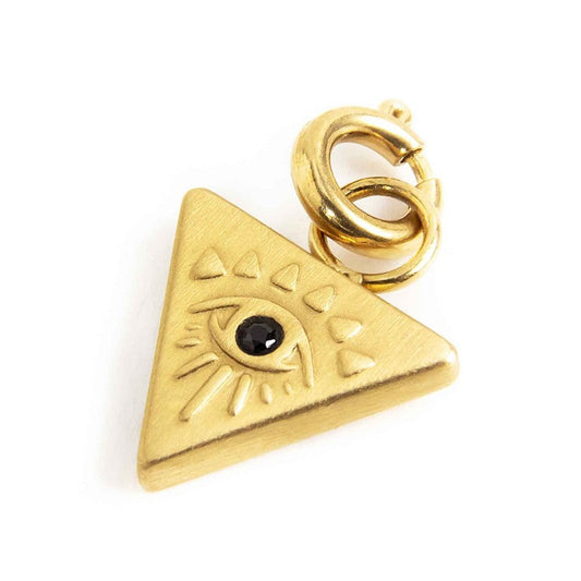 33ch0014gst Charm triangolo con occhio