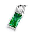 Carica l'immagine nel visualizzatore della galleria, Charm con zircone baguette - Desidero
