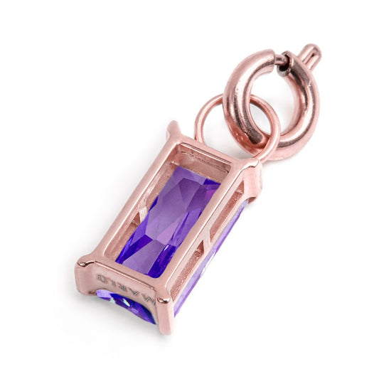 Charm con zircone baguette - Desidero