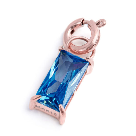 Charm con zircone baguette - Desidero