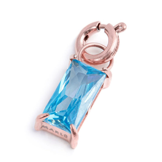 Charm con zircone baguette - Desidero