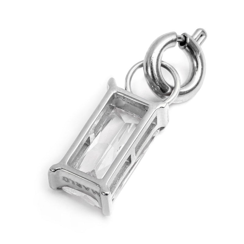 Charm con zircone baguette - Desidero
