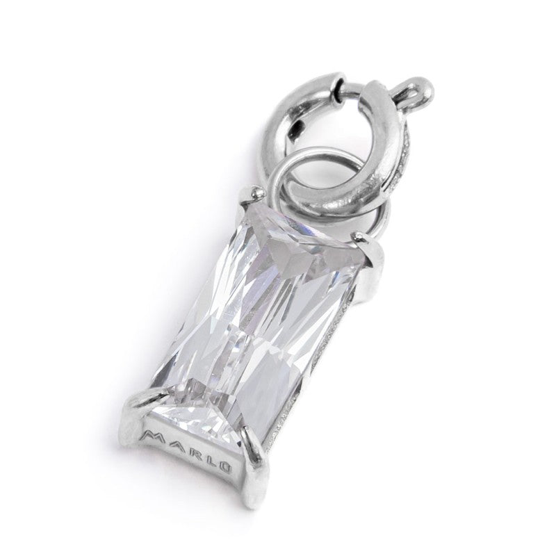 Charm con zircone baguette - Desidero
