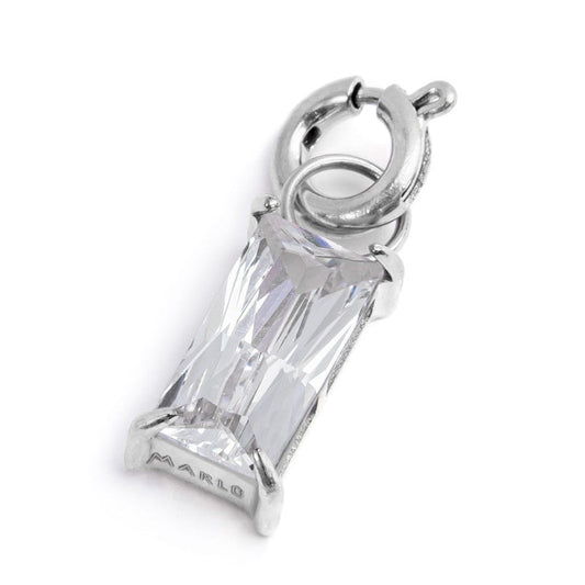 Charm con zircone baguette - Desidero