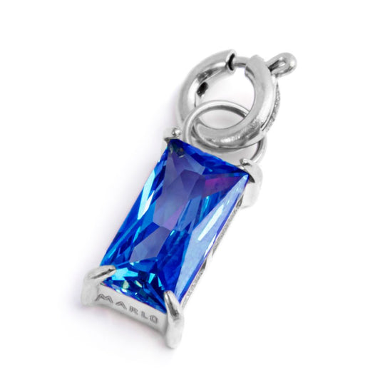 Charm con zircone baguette - Desidero