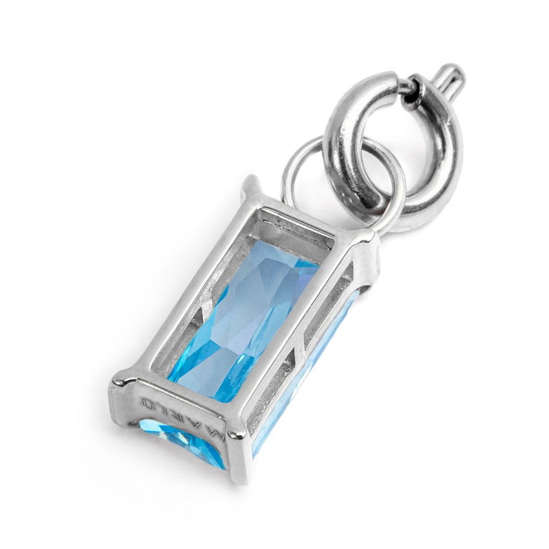 Charm con zircone baguette - Desidero