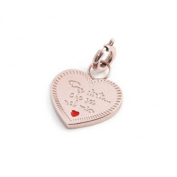 CHARM CUORE MAESTRA CON CRISTALLO - Desidero