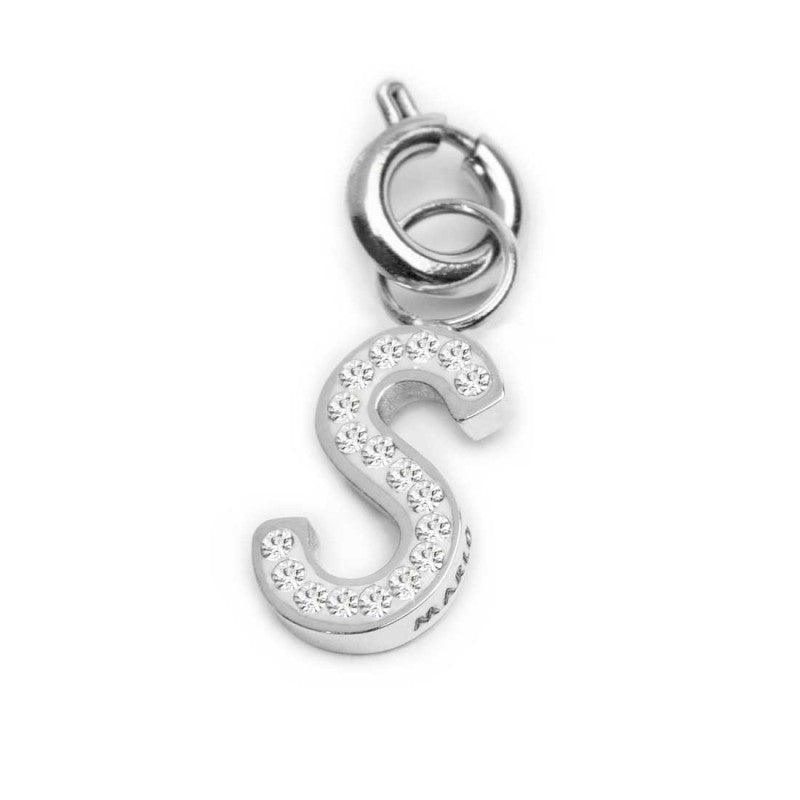 Charm lettera S con cristalli - Desidero