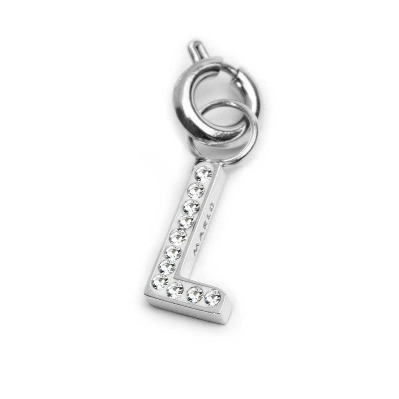 Charm lettera L con cristalli - Desidero