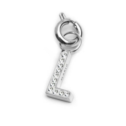 Charm lettera L con cristalli - Desidero