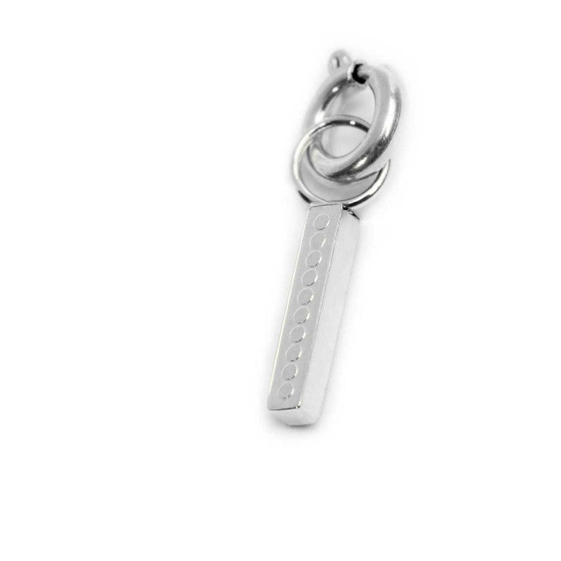 Charm lettera I con cristalli - Desidero