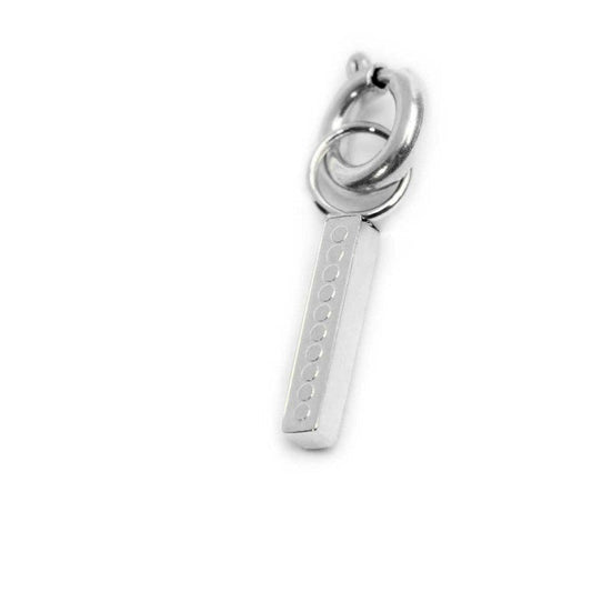 Charm lettera I con cristalli - Desidero