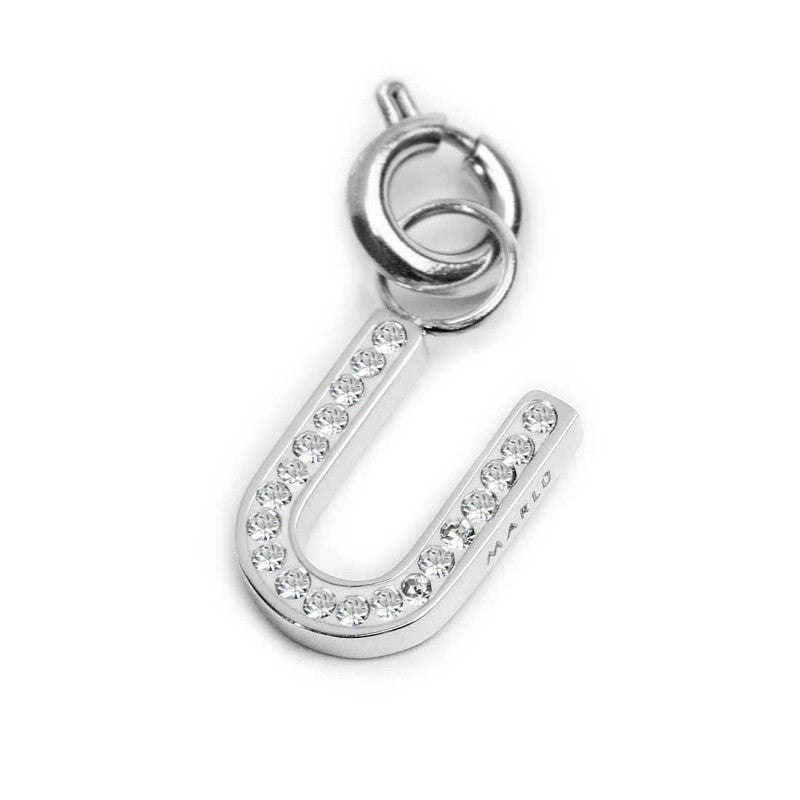 Charm lettera U con cristalli - Desidero