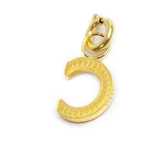 Charm lettera C con cristalli - Desidero